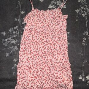 PacSun La Hearts Pink Floral Mini Dress Size Small